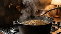 Wylewanie pierwszego bulionu to błąd: szef kuchni ujawnił trzy powody, dla których nie należy tego robić