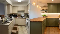 Projektant wskazuje dwa kolory, dzięki którym kuchnia będzie wyglądać na droższą — bez generalnego remontu